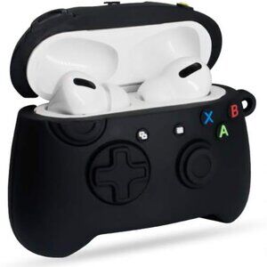 3D Cartoon Cool Game Controller Cover Case for Apple Airpods Charger. New NWOT